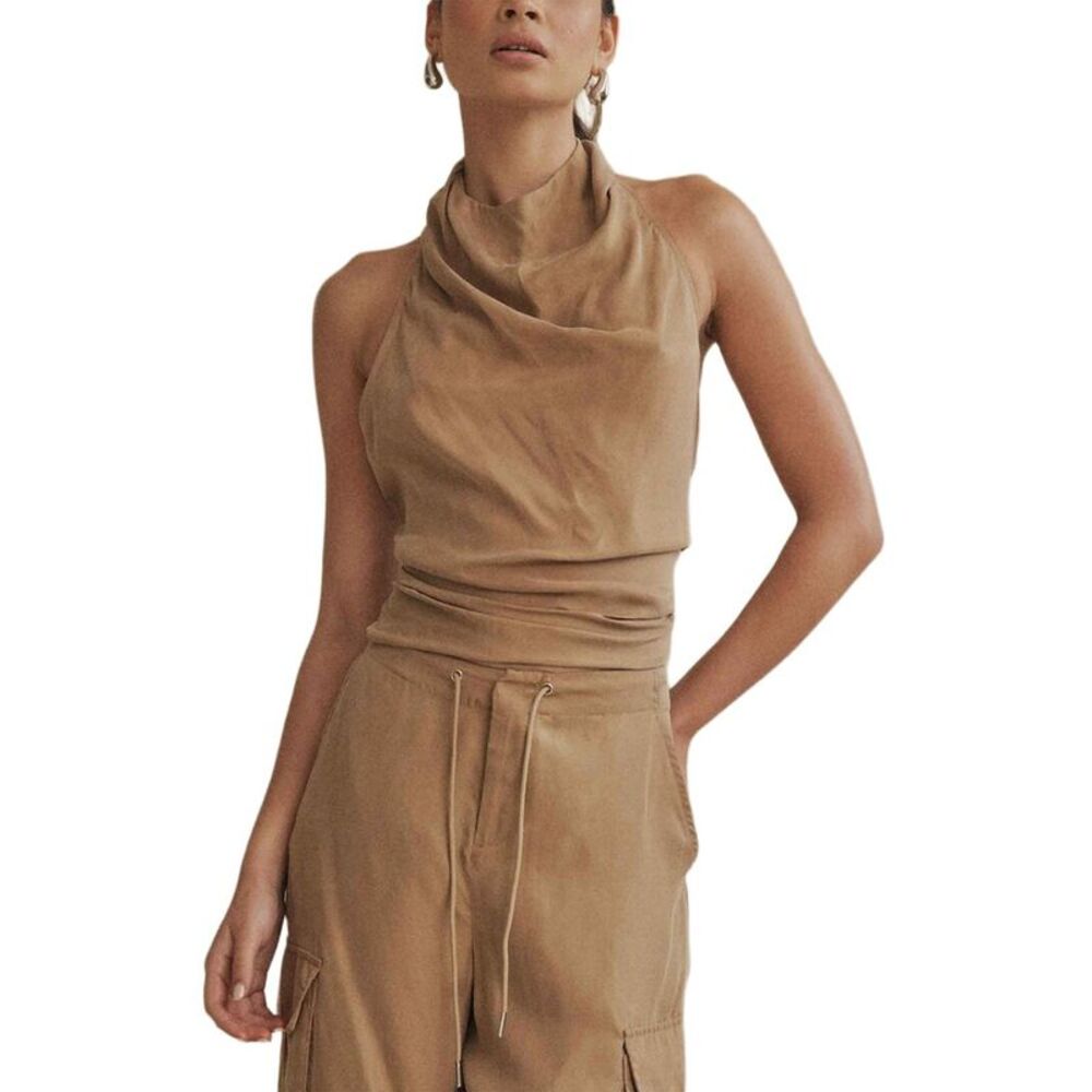 Elliat Womens T Amber Top, Beige